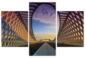 Tablou - Pod cu arhitectură modernă (90x60 cm)