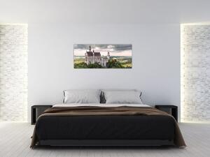 Tablou - Castelul pe stânci (120x50 cm)