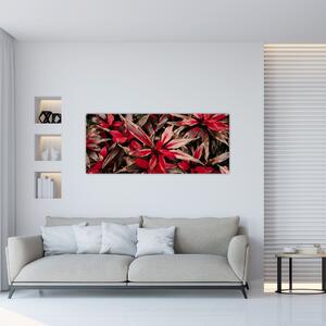 Tablou - Petale roșii (120x50 cm)