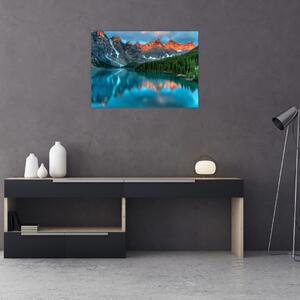 Tablou - Lac turcoaz (70x50 cm)