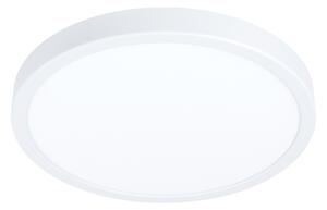 Eglo 901377 - Plafonieră LED RGBW dimabilă cu sticlă fumurie FUEVA-Z LED/14,3W/230V 27,8cm IP44 alb