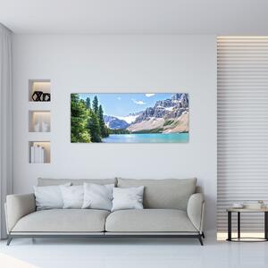 Tablou - Lac Alpin (120x50 cm)