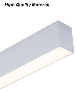Brilagi - Plafonieră LED reglabilă SLEEKLINE LED/40W/230V Wi-Fi Tuya argintiu+telecomandă