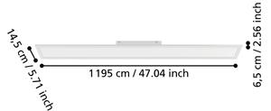 Eglo 901495 - Panou LED aplicat MORADILLO, LED/28W/230V, 120x15 cm, alb