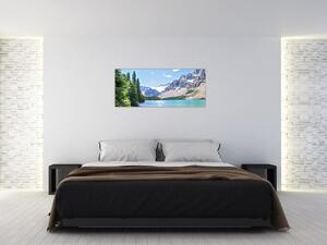 Tablou - Lac Alpin (120x50 cm)