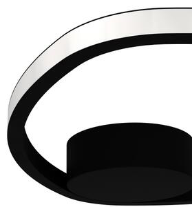 Eglo 902148 - Plafonieră MOSCHELLA LED/9,7W/230V neagră