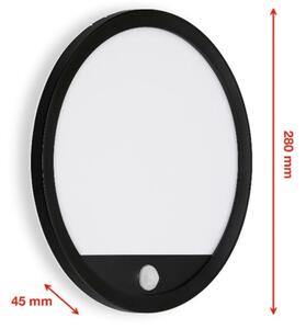 Aplică LED de exterior cu senzor LED/15W/230V IP44 Telefunken 313705TF