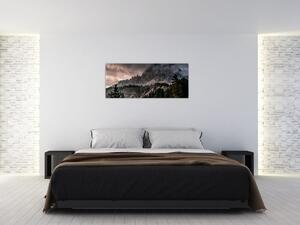 Tablou - Munții stâncoși (120x50 cm)
