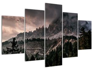 Tablou - Munții stâncoși (150x105 cm)