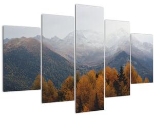 Tablou - Crestele munților (150x105 cm)