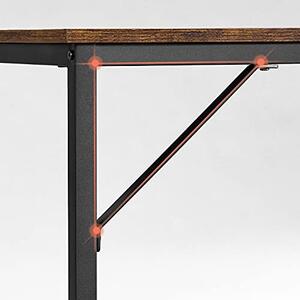 Birou, Vasagle, Negru , 140x60x75 cm