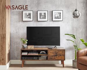 Comoda TV Vasagle, Model Patton, 120x40x49 cm, Maro