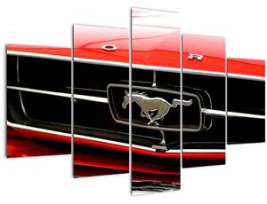 Tablou - Mașina roșie (150x105 cm)
