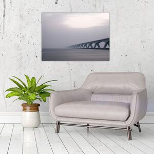Tablou - Podul în ceață (70x50 cm)