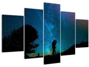 Tablou - Întâlnire sub stele (150x105 cm)