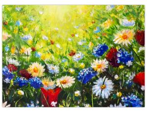 Tablou - Flori sălbatice (70x50 cm)