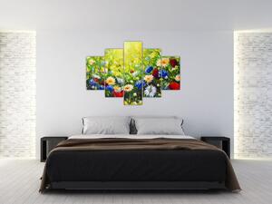 Tablou - Flori sălbatice (150x105 cm)