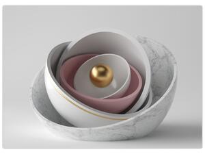 Tablou - Perlă de aur (70x50 cm)
