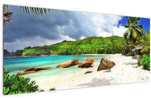 Tablou - Takamaka, Seychelles (120x50 cm)