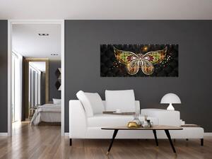 Tablou - Fluture magic (120x50 cm)