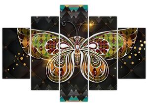 Tablou - Fluture magic (150x105 cm)