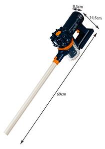 Aspirator vertical pentru copii 2-în-1 cu efecte sonore