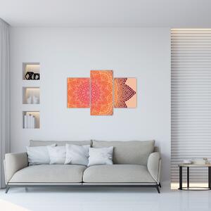 Tablou - Mandala artă (90x60 cm)