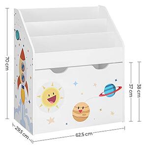 Raft Multifunctional Camera Copii Model Aaliyah, Multicolor, 62.5x29.5x70.0 cm