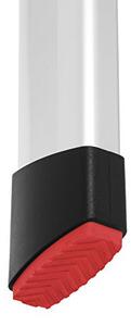 Scara cu 3 trepte, Songmics, Argintiu-Negru, 74x38.5x56 cm