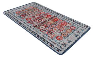 Covoras baie WEREF, 70x120 cm, forma dreptunghiulara, poliester, multi