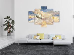Tablou - Meduză Cerească (150x105 cm)