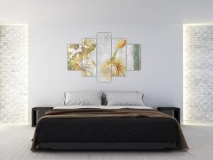 Tablou - Cactuși înfloriți (150x105 cm)