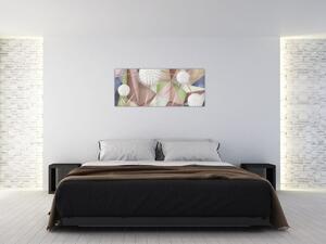 Tablou - 3D abstract culori pastel (120x50 cm)