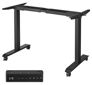 Cadru pentru Birou Songmics, model Shane, 107.5-175x71-117x60 cm, Maro/Negru