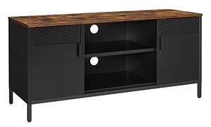Comoda TV Songmics, Model Rios, 120x40x55 cm, Negru