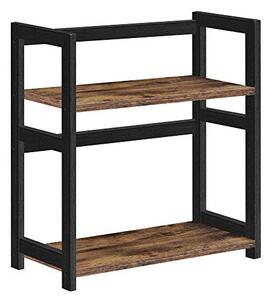 Raft de organizare, Songmics, Negru, 42x18x43 cm