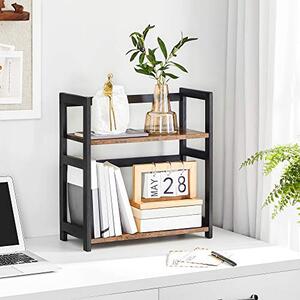 Raft de organizare, Songmics, Negru, 42x18x43 cm