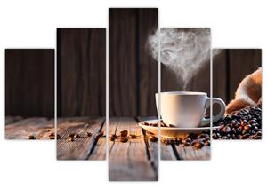 Tablou - Timp pentru cafea (150x105 cm)