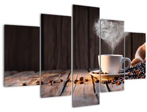 Tablou - Timp pentru cafea (150x105 cm)
