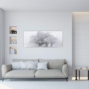 Tablou - Iarnă albă (120x50 cm)