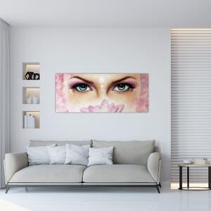 Tablou - Ochi fermecători (120x50 cm)