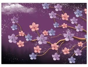 Tablou - Amurg de primăvară (70x50 cm)