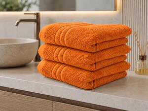 Prosop de corp Classic portocaliu 70 x 140 cm, 100% bumbac