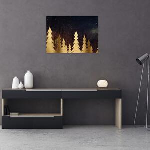Tablou - Noapte de aur (70x50 cm)