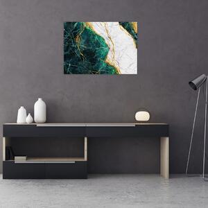 Tablou - Marmură turcoaz (70x50 cm)