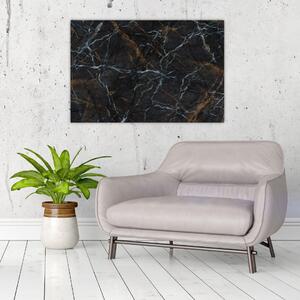 Tablou - Marmură neagră (90x60 cm)