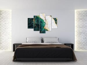 Tablou - Marmură turcoaz (150x105 cm)