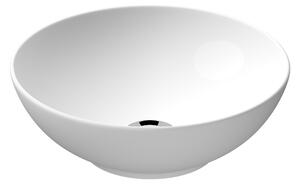 Mito Savio lavoar 40x40 cm rotund de blat alb K711-001