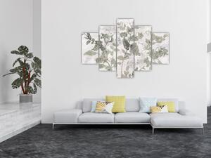 Tablou - Plante in ipsos (150x105 cm)