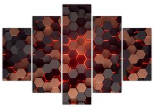 Tablou - Abstracția futuristă (150x105 cm)